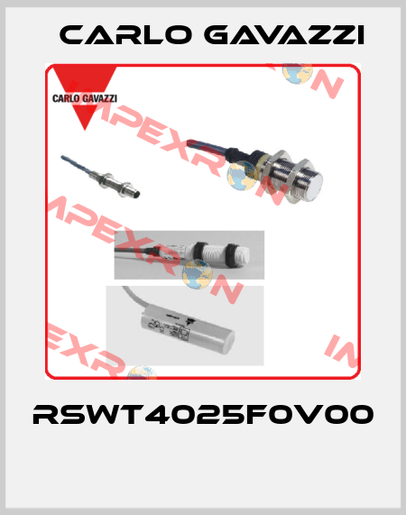 RSWT4025F0V00  Carlo Gavazzi