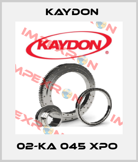 02-KA 045 XPO  Kaydon