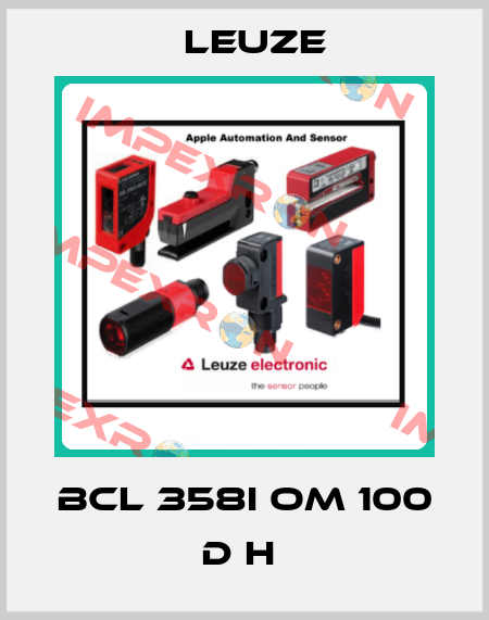 BCL 358i OM 100 D H  Leuze