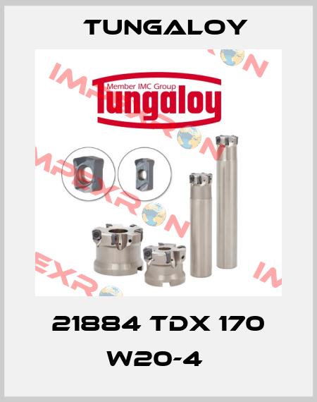 21884 TDX 170 W20-4  Tungaloy