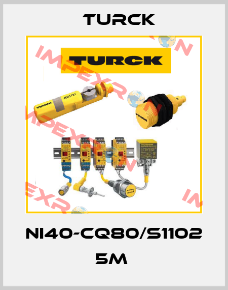 NI40-CQ80/S1102 5M  Turck
