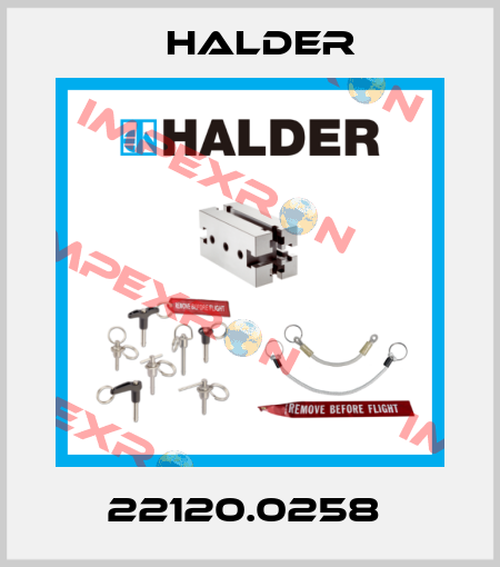 22120.0258  Halder