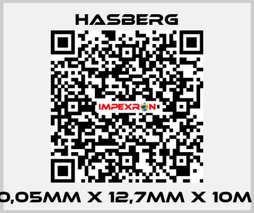 0,05MM X 12,7MM X 10M  Hasberg