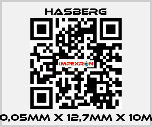 0,05MM X 12,7MM X 10M  Hasberg