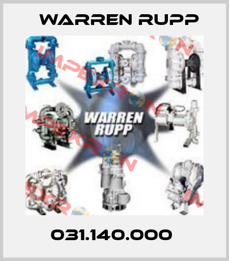 031.140.000  Warren Rupp