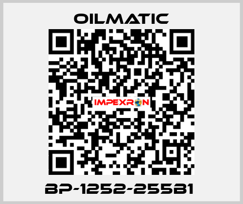 BP-1252-255B1  OILMATIC