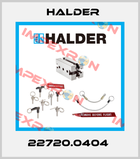 22720.0404  Halder
