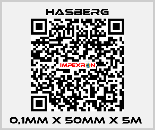 0,1MM X 50MM X 5M  Hasberg