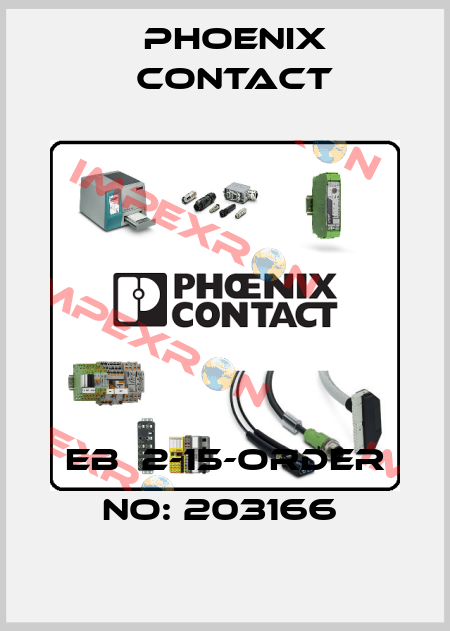 EB  2-15-ORDER NO: 203166  Phoenix Contact