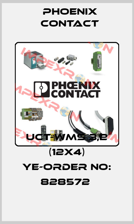 UCT-WMS 3,2 (12X4) YE-ORDER NO: 828572  Phoenix Contact