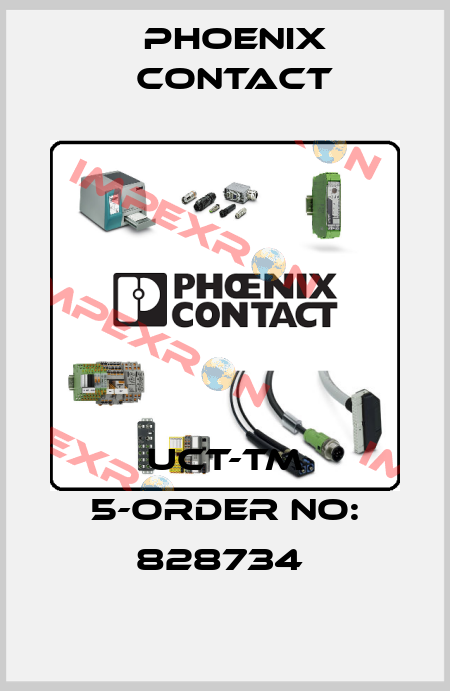 UCT-TM 5-ORDER NO: 828734  Phoenix Contact