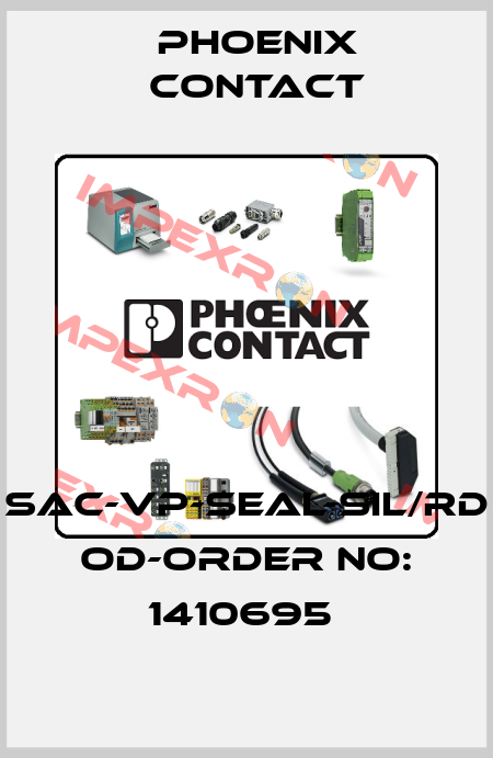 SAC-VP-SEAL-SIL/RD OD-ORDER NO: 1410695  Phoenix Contact