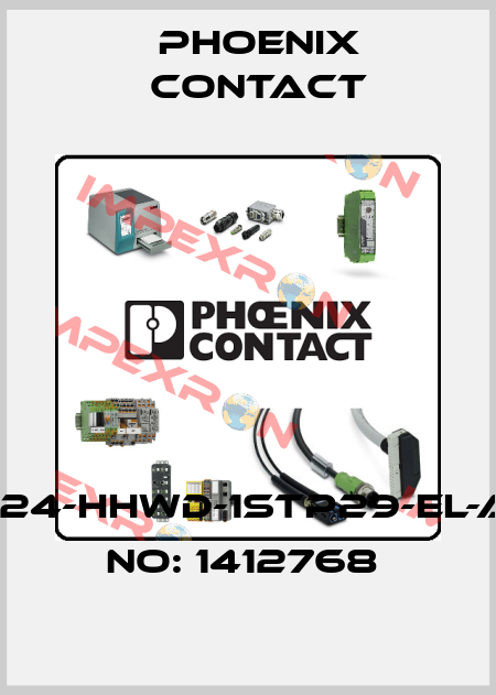 HC-STA-B24-HHWD-1STP29-EL-AL-ORDER NO: 1412768  Phoenix Contact
