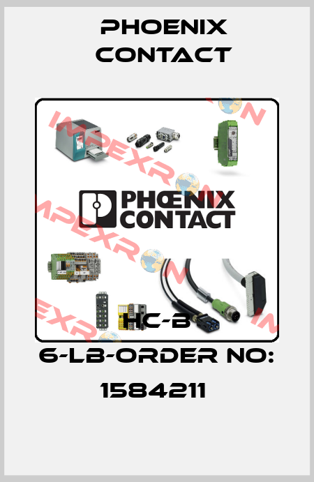 HC-B 6-LB-ORDER NO: 1584211  Phoenix Contact