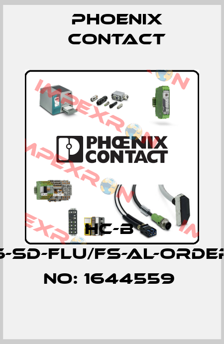 HC-B  6-SD-FLU/FS-AL-ORDER NO: 1644559  Phoenix Contact