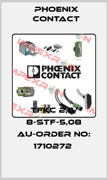 TFKC 2,5/ 8-STF-5,08 AU-ORDER NO: 1710272  Phoenix Contact
