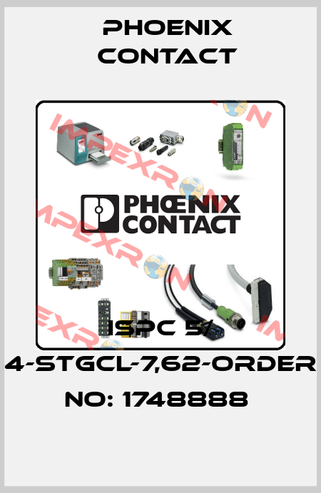 ISPC 5/ 4-STGCL-7,62-ORDER NO: 1748888  Phoenix Contact