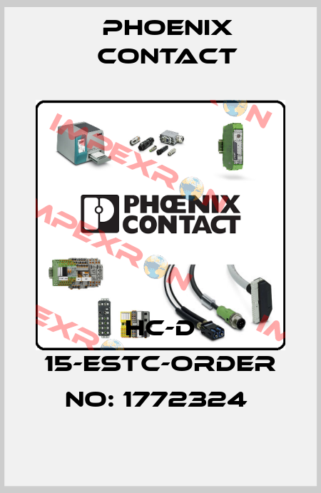 HC-D 15-ESTC-ORDER NO: 1772324  Phoenix Contact
