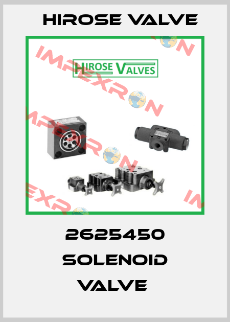2625450 SOLENOID VALVE  Hirose Valve