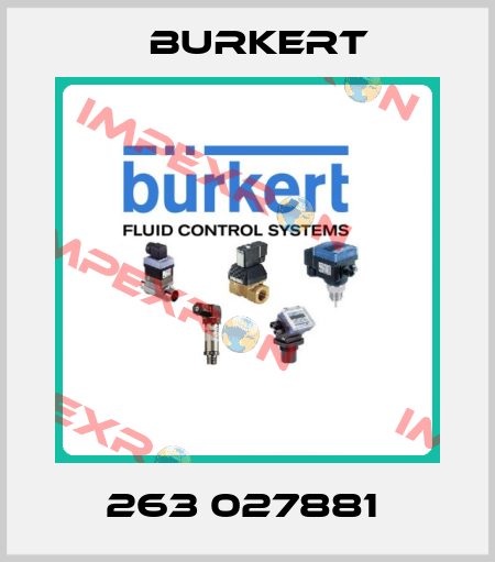 263 027881  Burkert
