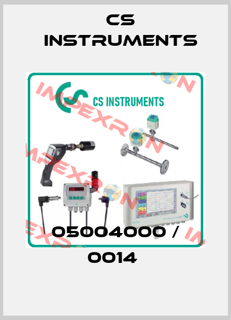 05004000 / 0014  Cs Instruments
