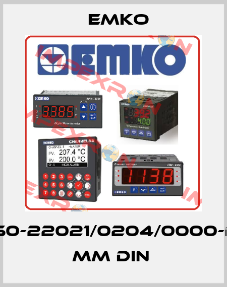 ESM-7750-22021/0204/0000-D:72x72 mm DIN  EMKO