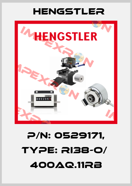 p/n: 0529171, Type: RI38-O/  400AQ.11RB Hengstler