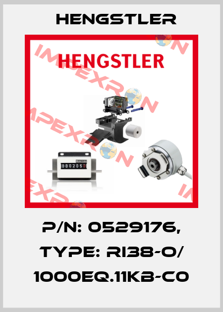 p/n: 0529176, Type: RI38-O/ 1000EQ.11KB-C0 Hengstler