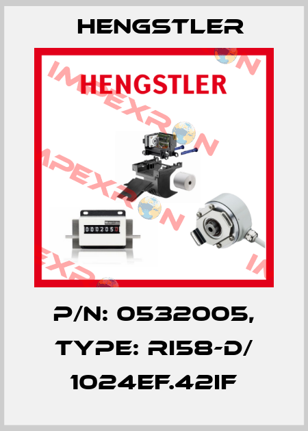 p/n: 0532005, Type: RI58-D/ 1024EF.42IF Hengstler