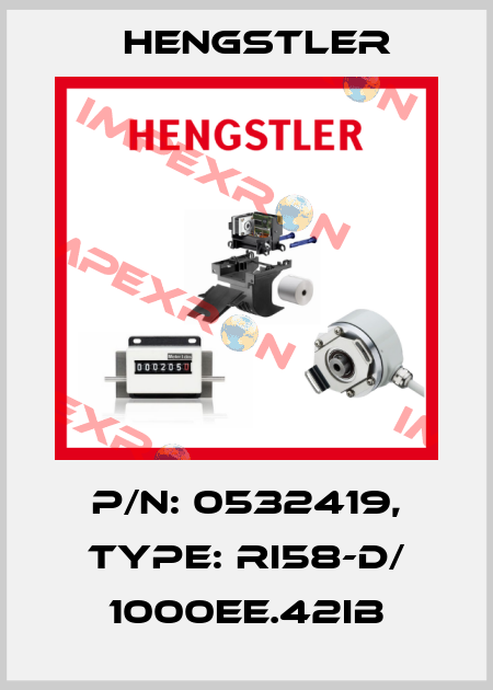 p/n: 0532419, Type: RI58-D/ 1000EE.42IB Hengstler