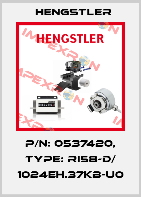 p/n: 0537420, Type: RI58-D/ 1024EH.37KB-U0 Hengstler