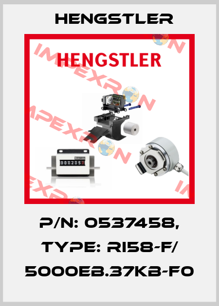 p/n: 0537458, Type: RI58-F/ 5000EB.37KB-F0 Hengstler
