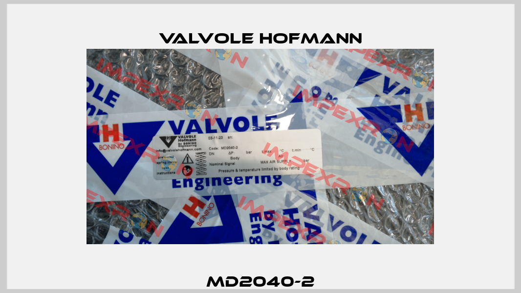 MD2040-2 Valvole Hofmann