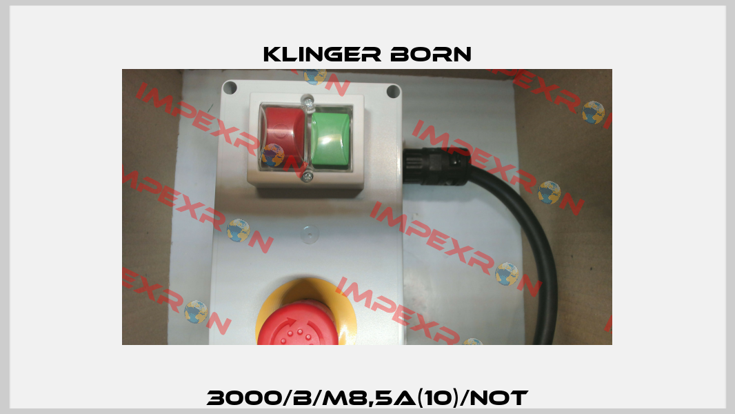 3000/B/M8,5A(10)/Not Klinger Born