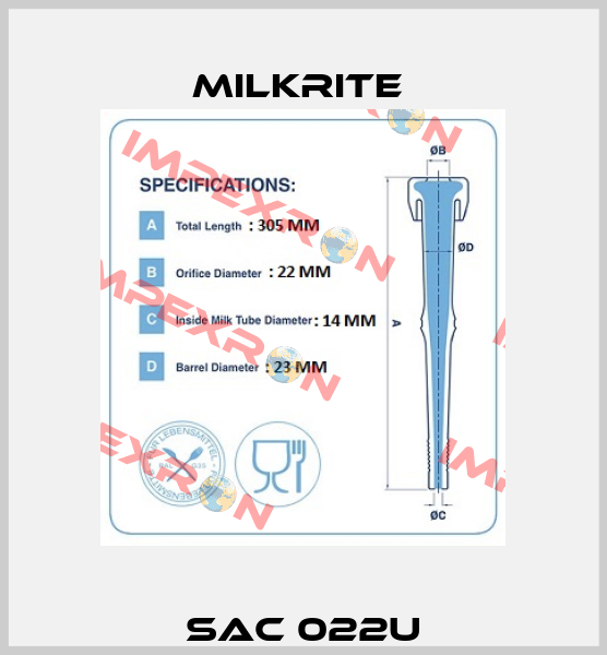 SAC 022U Milkrite 