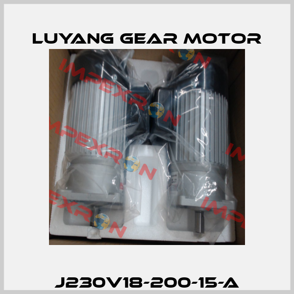 J230V18-200-15-A Luyang Gear Motor