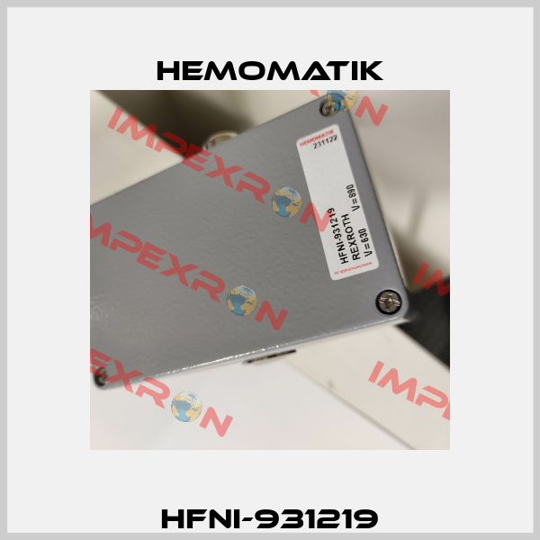 HFNI-931219 Hemomatik