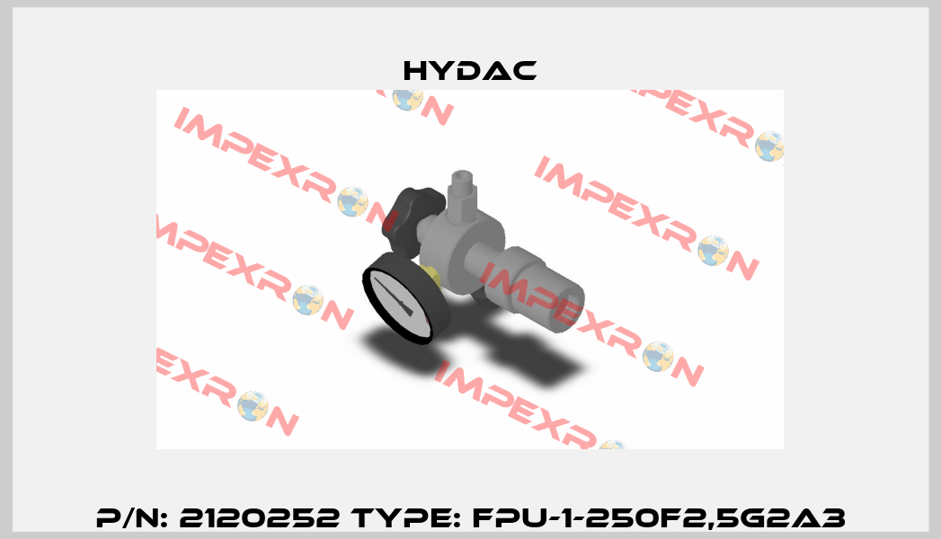 P/N: 2120252 Type: FPU-1-250F2,5G2A3 Hydac