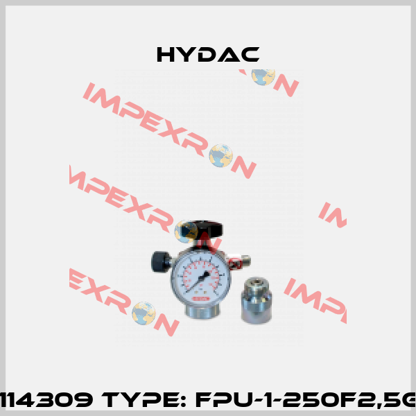 P/N: 2114309 Type: FPU-1-250F2,5G2A3K Hydac