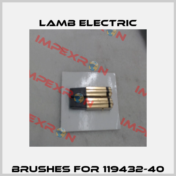 Brushes for 119432-40 Lamb Electric