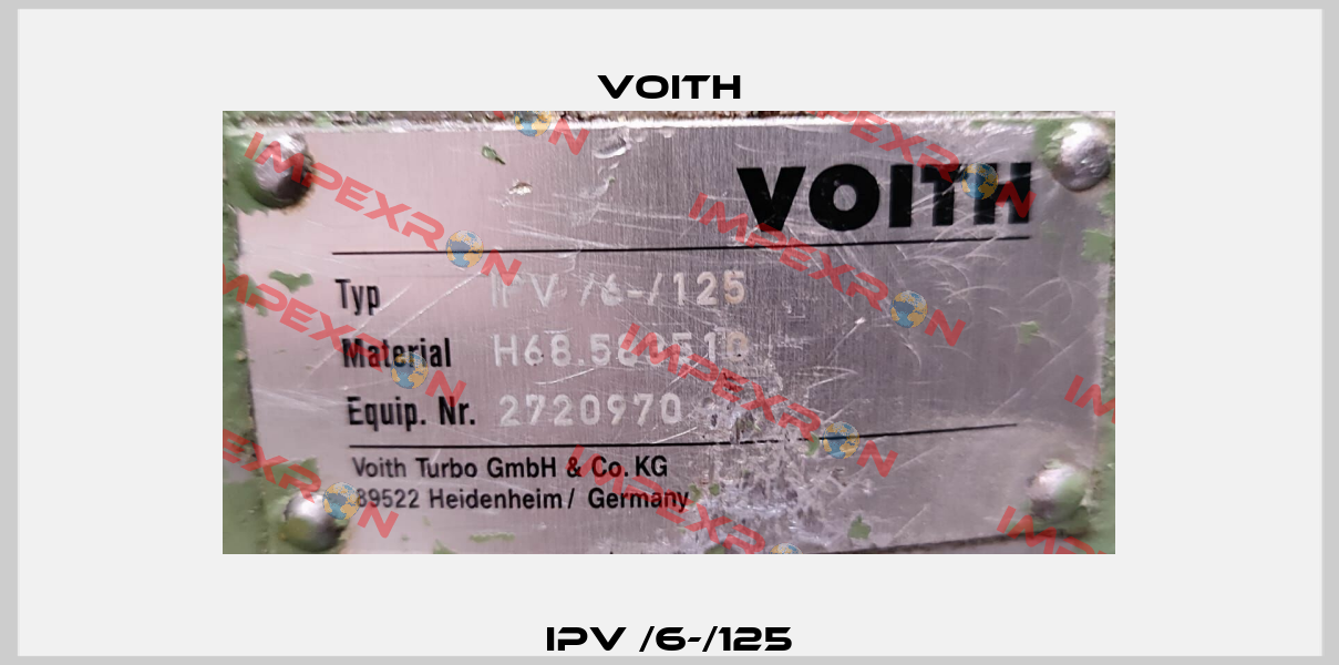 IPV /6-/125 Voith