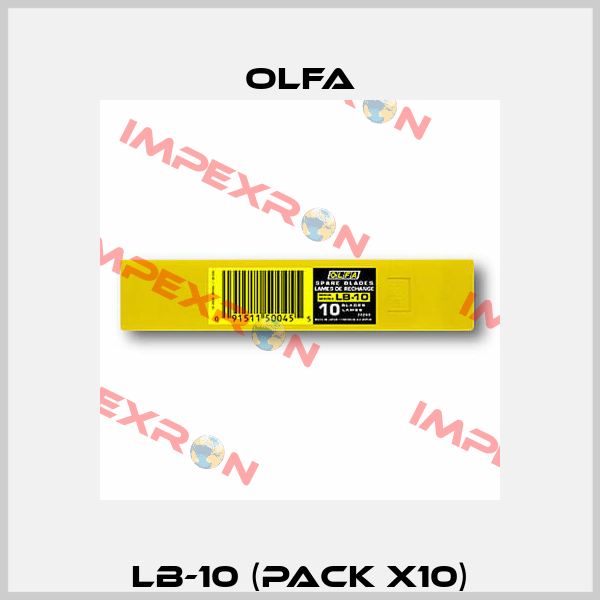 LB-10 (pack x10) Olfa