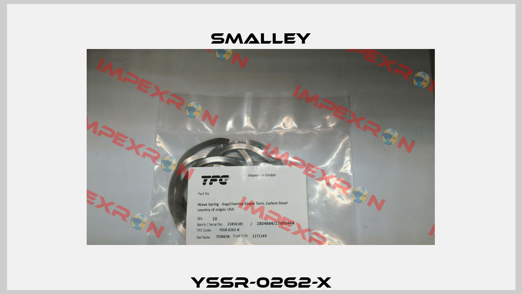 YSSR-0262-X SMALLEY