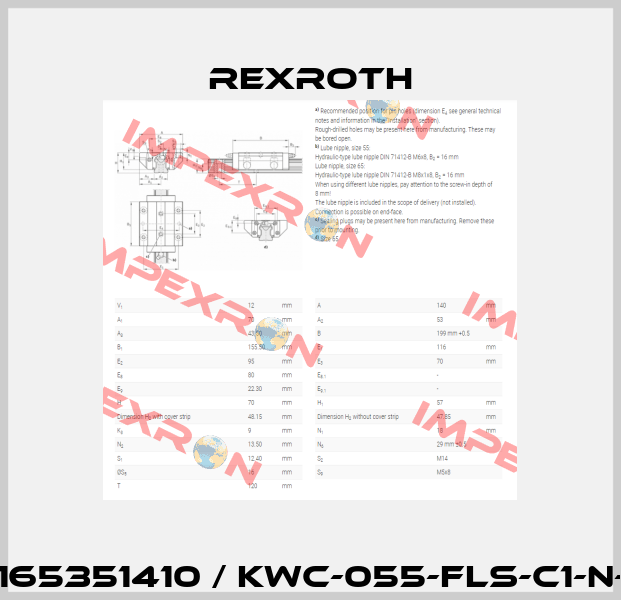 R165351410 / KWC-055-FLS-C1-N-2 Rexroth