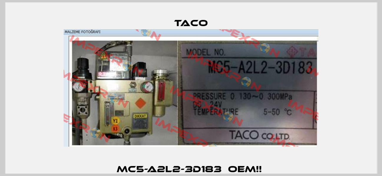 MC5-A2L2-3D183  OEM!!  Taco