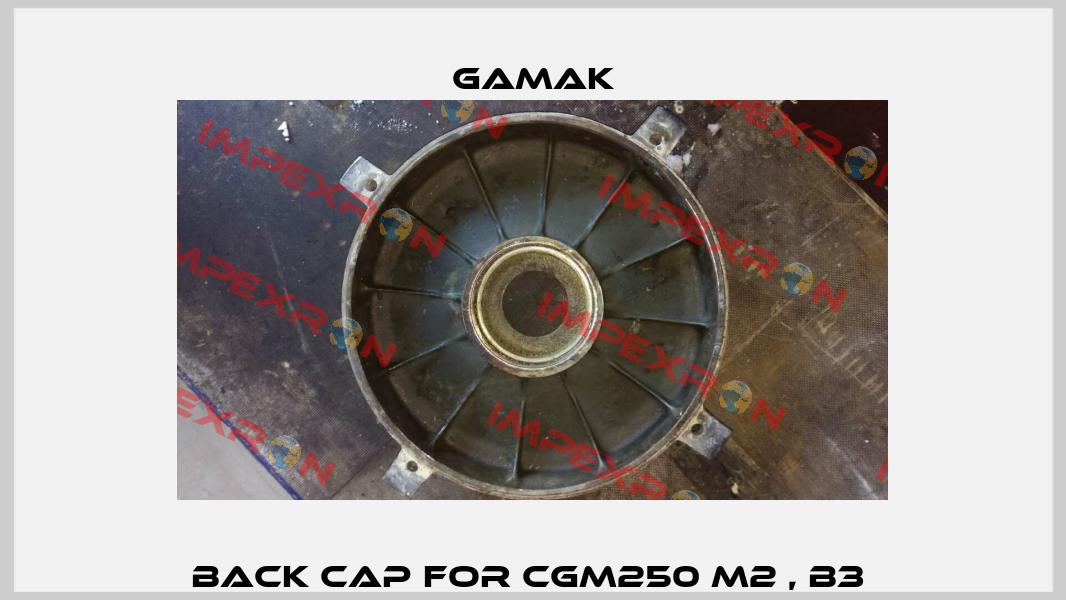 Back cap for CGM250 M2 , B3  Gamak