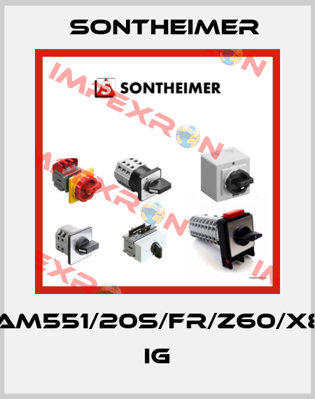 WAM551/20S/FR/Z60/X82 IG Sontheimer