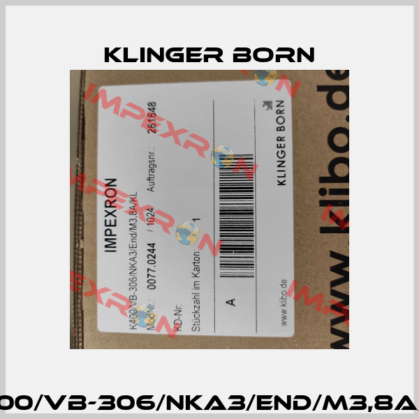 K400/VB-306/NKA3/End/M3,8A/KL Klinger Born
