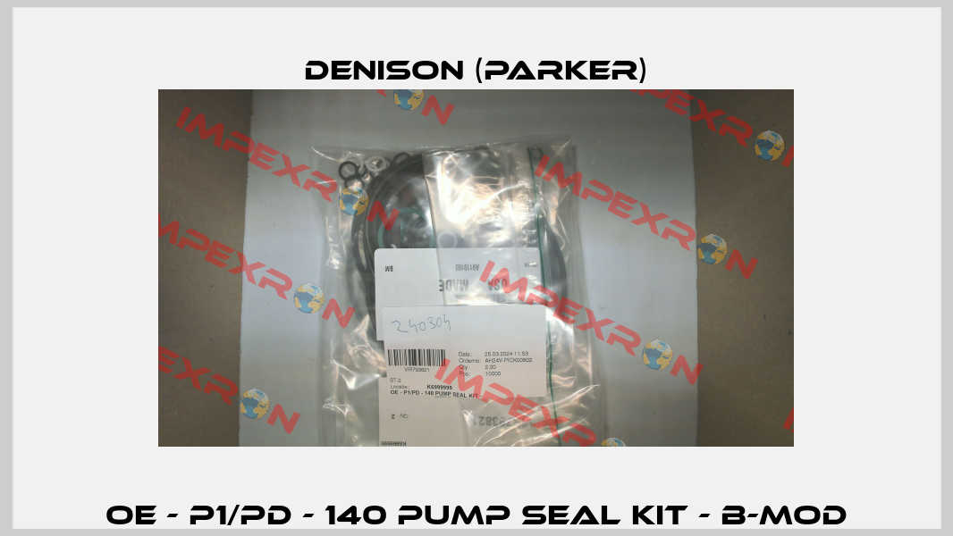 OE - P1/PD - 140 PUMP SEAL KIT - B-MOD Denison (Parker)