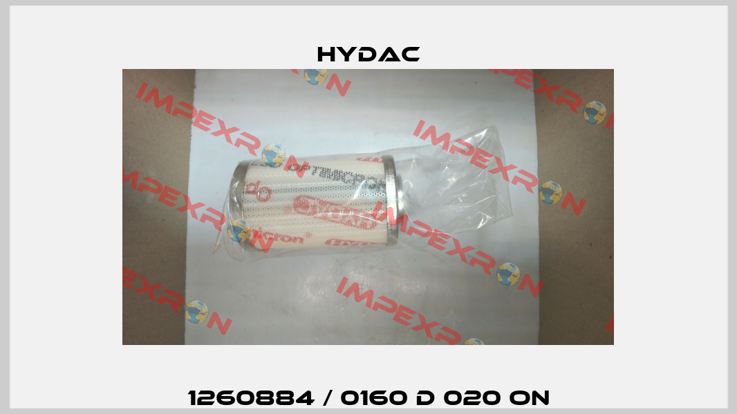 1260884 / 0160 D 020 ON Hydac